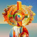 LITTLE SUN - 81x81acrill on canvas